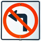 No Left Turn